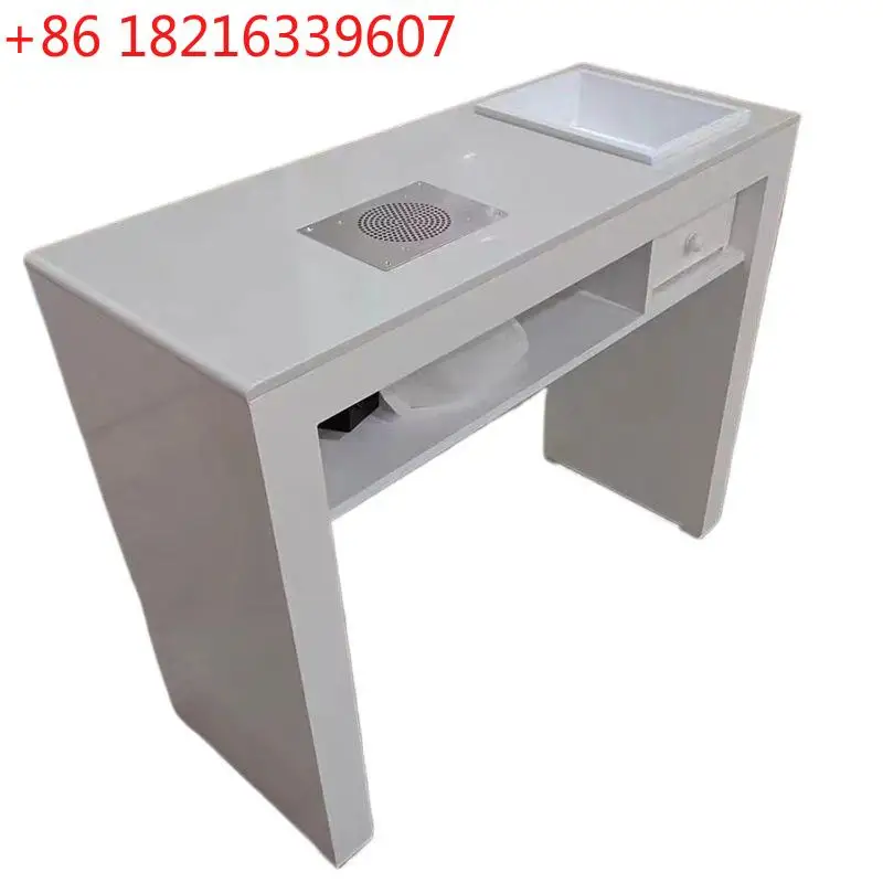 YAO simple single double three nail table manicure table white paint manicure table