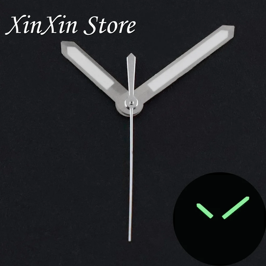 Modified Aquanaut Needles NH35 Watch Hands Watches Pointers Green Luminous for NNH34 NH35/NH36/4R/7S Movement Replacements Parts