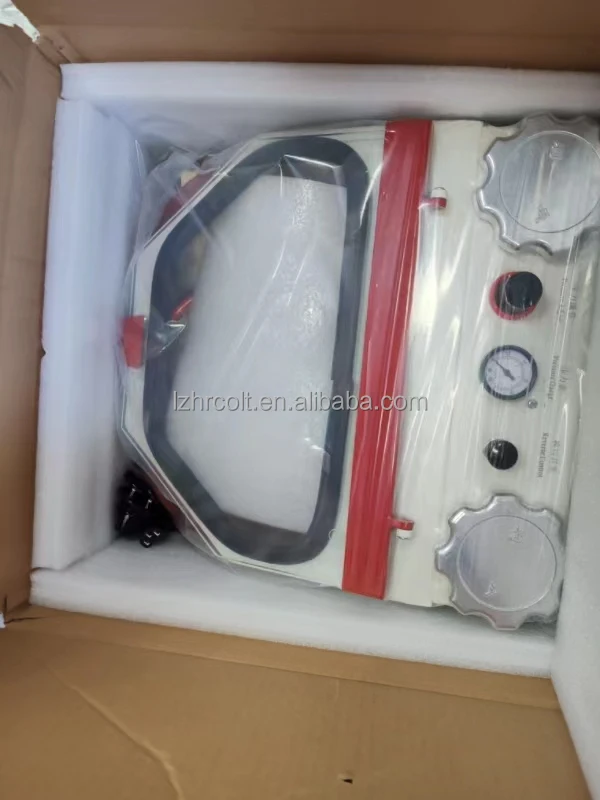 China Supplier Supply Two Pen Sandblaser With Led Light Dental Micro Portable Dental Sandblaster