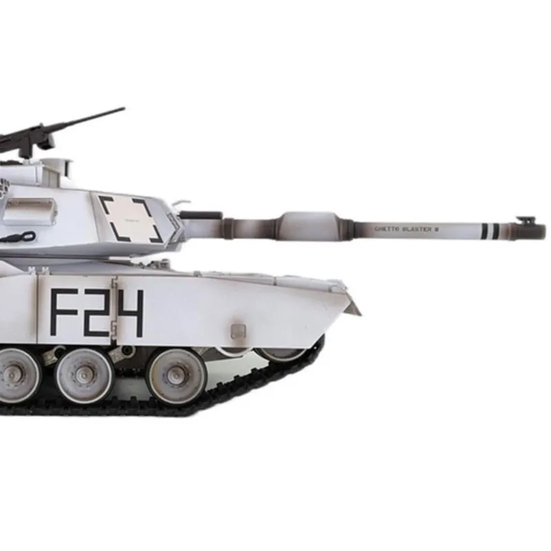 

1:16 Henglong RC Tank M1A2 Abrams 3918 TK7.0 Модели с беспроводным управлением Vechiels Barrel Recoil BB ИК Стальная коробка передач Металлические колеса