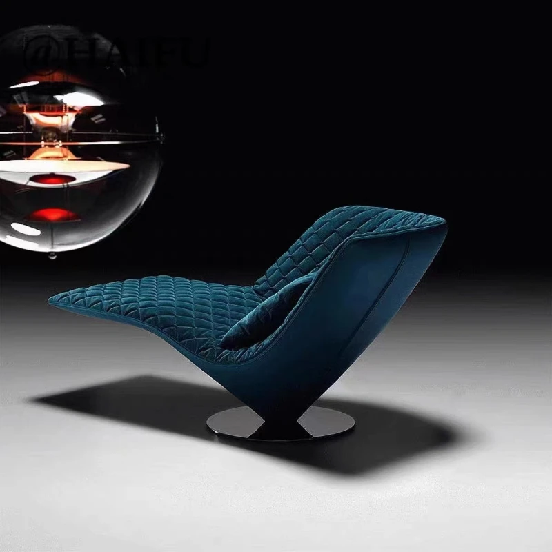 

Modern creative special-shaped glass fiber reinforced plastic geometric armrest leisure chair