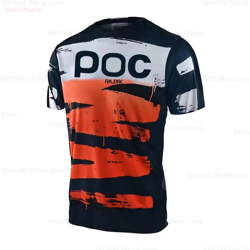 2026 New Breathable Summer  Print Outdoor Gear Moisture-Wicking Bicycle Sportswear Short Sleeve T-Shirt