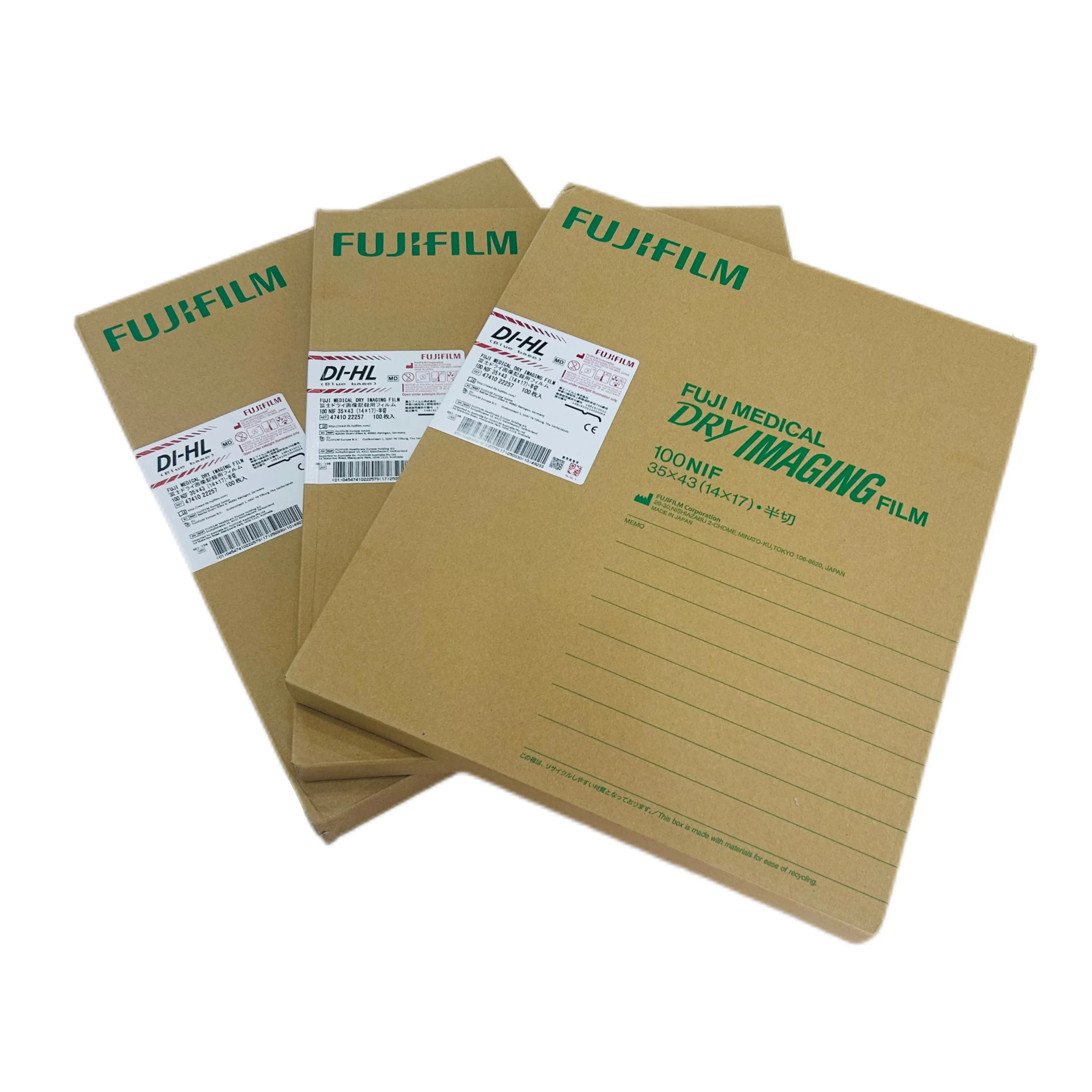 MDI-HLJ-C35*43CM Medical Dry Imaging Film X Ray Laser Film Fuji for Fuji Drypix 6000 8000