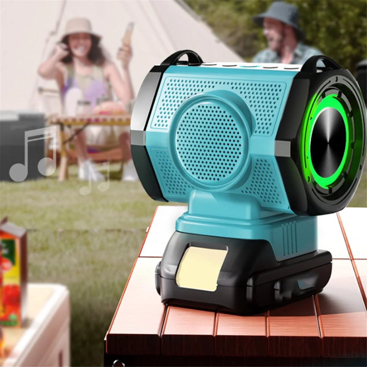 

2025+Bluetooth Speaker for 18-20V Battery with USB Type-C Port Charge Player Loudspeaker Amplifier