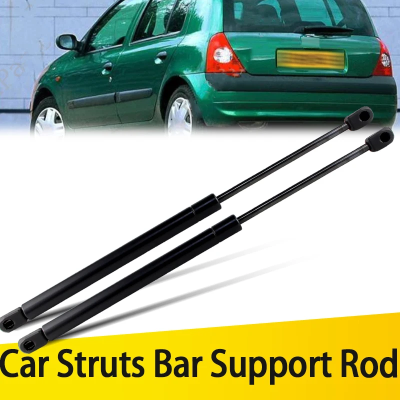 1 Paar Heckklappen-Gasdruckfedern für Renault Clio MK2 1998 1999 2000 2001 2002 2003-2005 Schrägheck Heckklappen-Hebestangen
