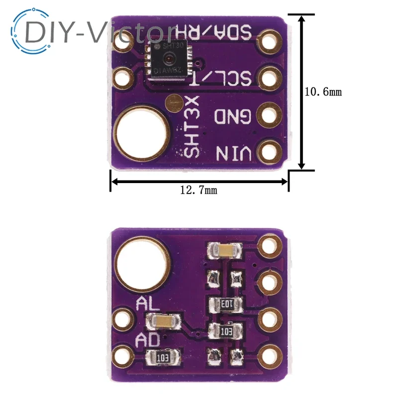 SHT30 I2C Interface SHT31 Digital Output Temperature & SHT31-D Humidity Sensor module Accuracy Breakout Weather for Arduino