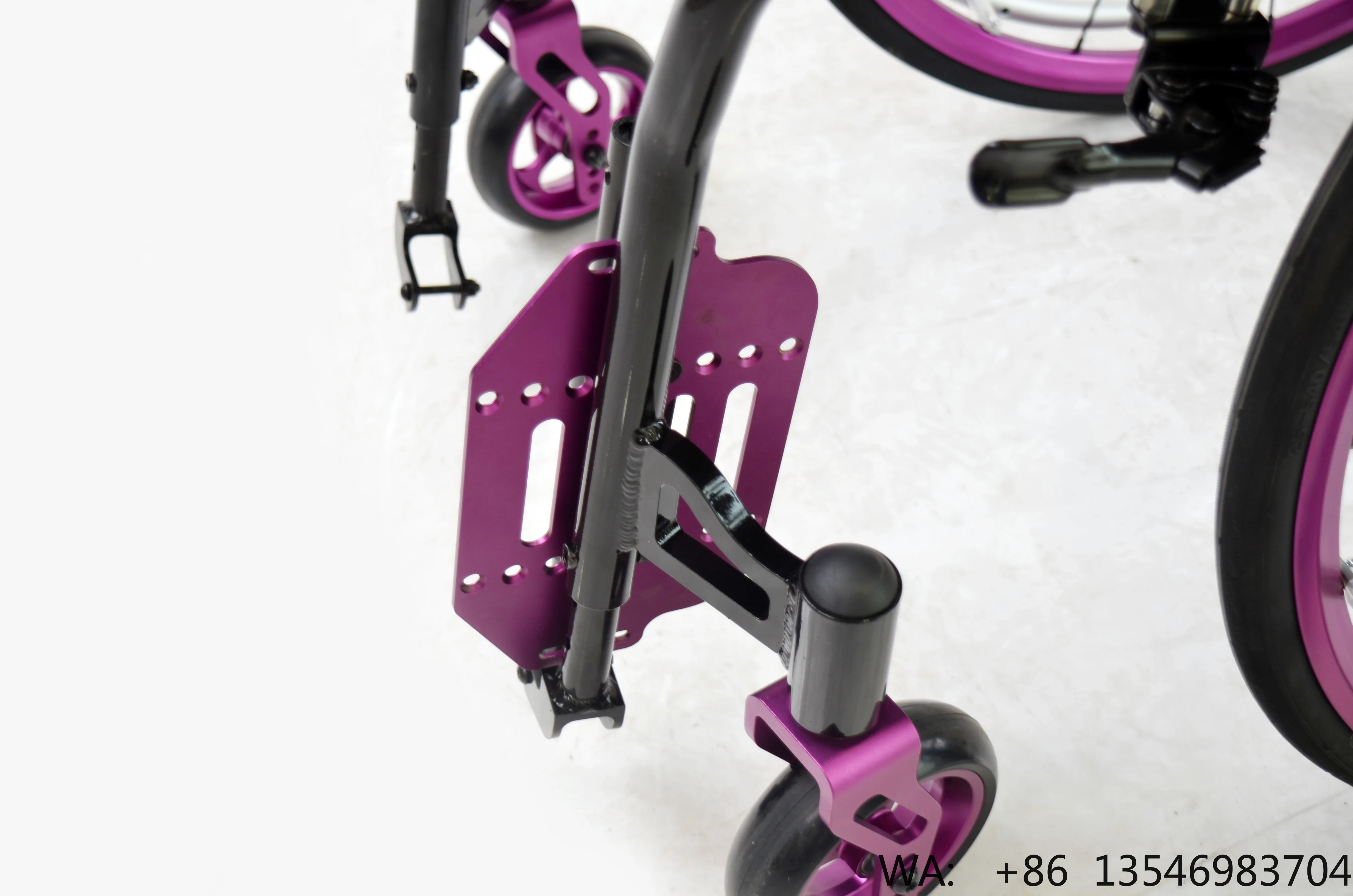 Foldable Manual Wheelchair with Adjustable Backrest