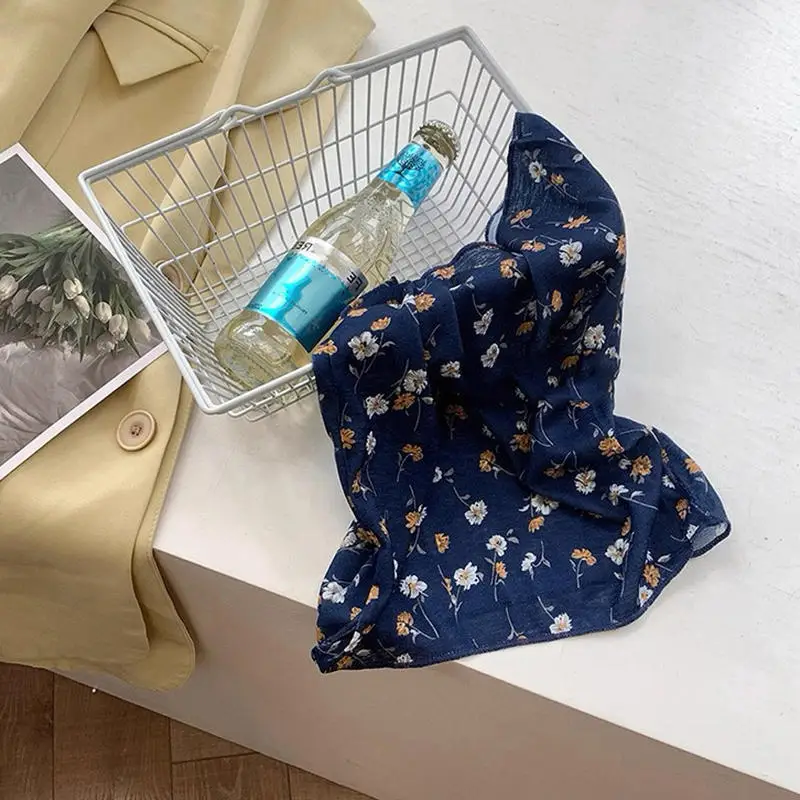 Women Veil Face UV Protection Flower Scarf Summer Sunscreen Ladies' Breathable Mask Neck Cover Neck Protection Masks