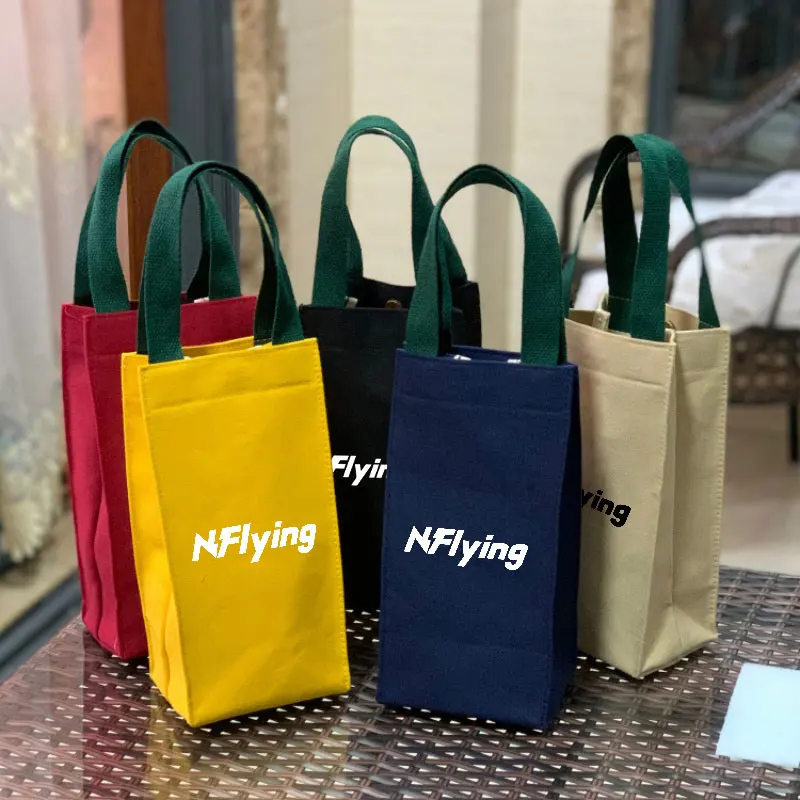 Kpop N.Flying Handheld Cup Portable Tote Bag Double-Layer Water Bottle Holder for Thermos Umbrella Cosmetic Cases