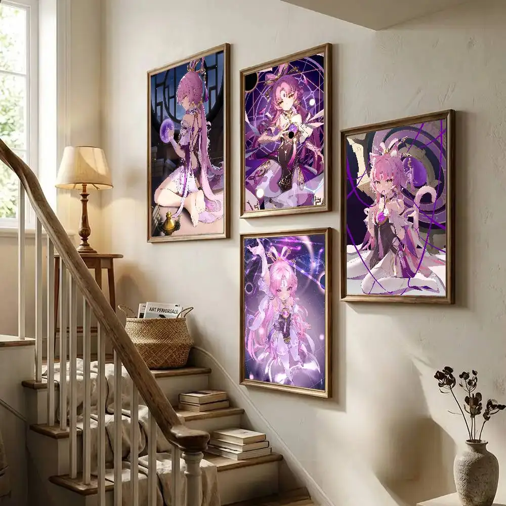 Fu Xuan Honkai Star Rail Game Poster Art With Prints Home Bedroom Living Room Decoration Gift