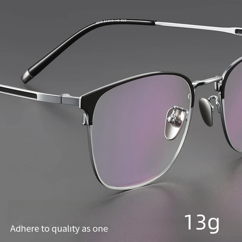 FIRADA Fashion plus size Glasses 2024 Retro Business Eyewear Comfortable Optical Prescription Eyeglasses Frame For Men ST9976-C