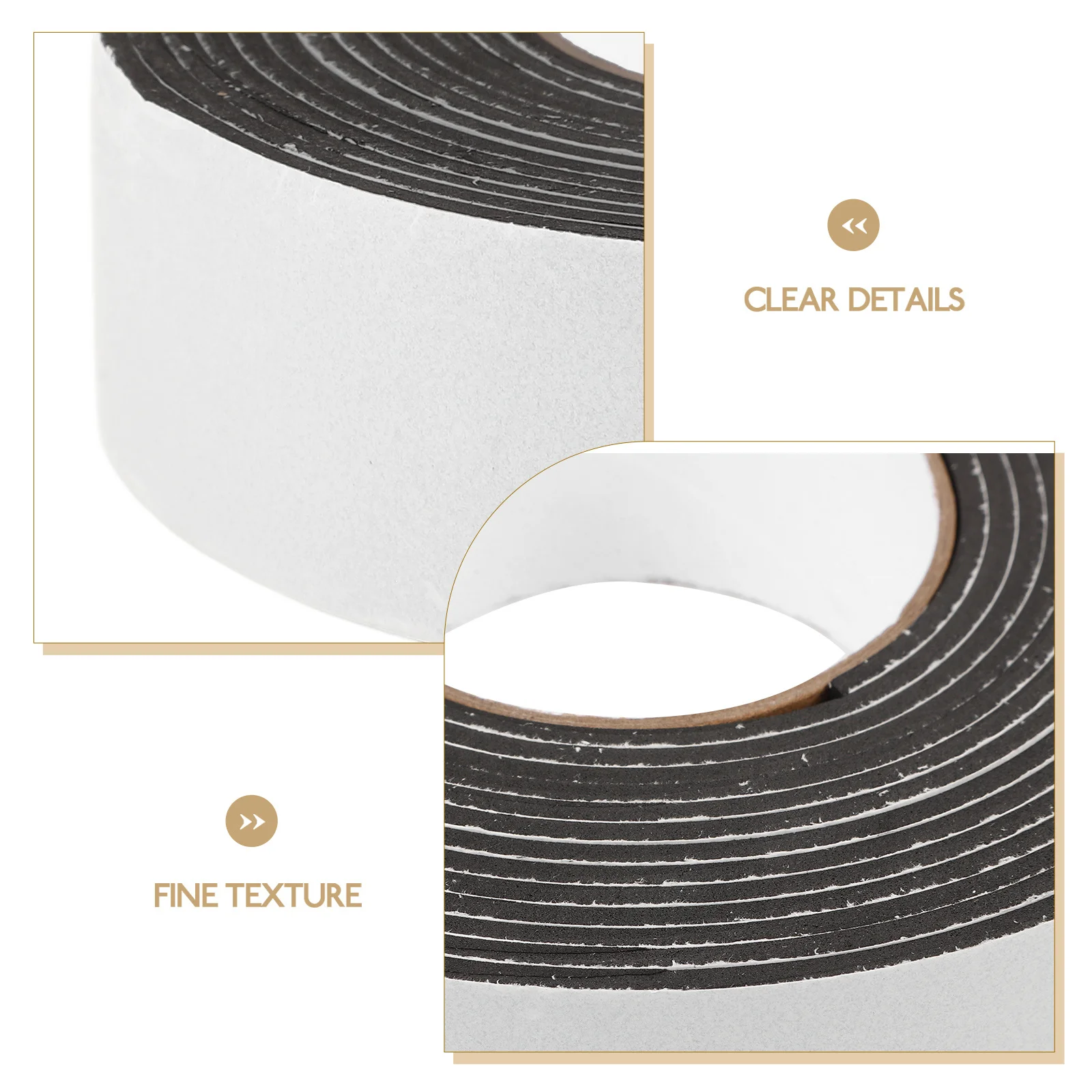 

Foams Furniture Pads for Floor Anti-slip Base Anti-skid Mats Single Sided Tape Office