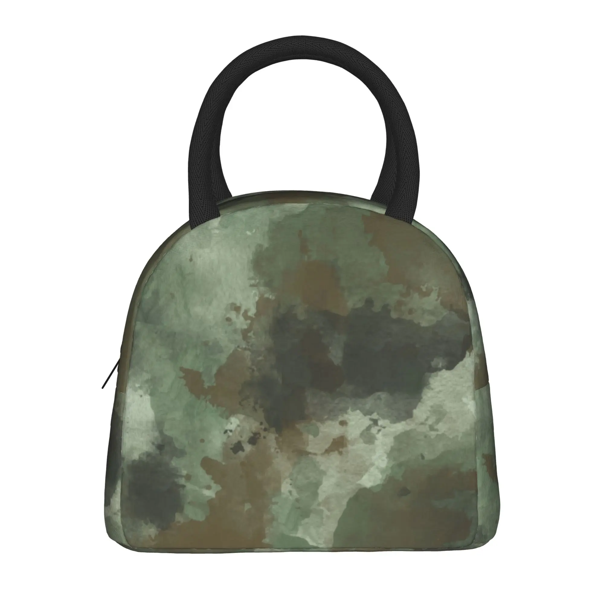 Camouflage Army Insulated Lunch Bags High Capacity Military Camo Lunch Container Thermal Bag Tote Lunch Box Picnic Food Handbags