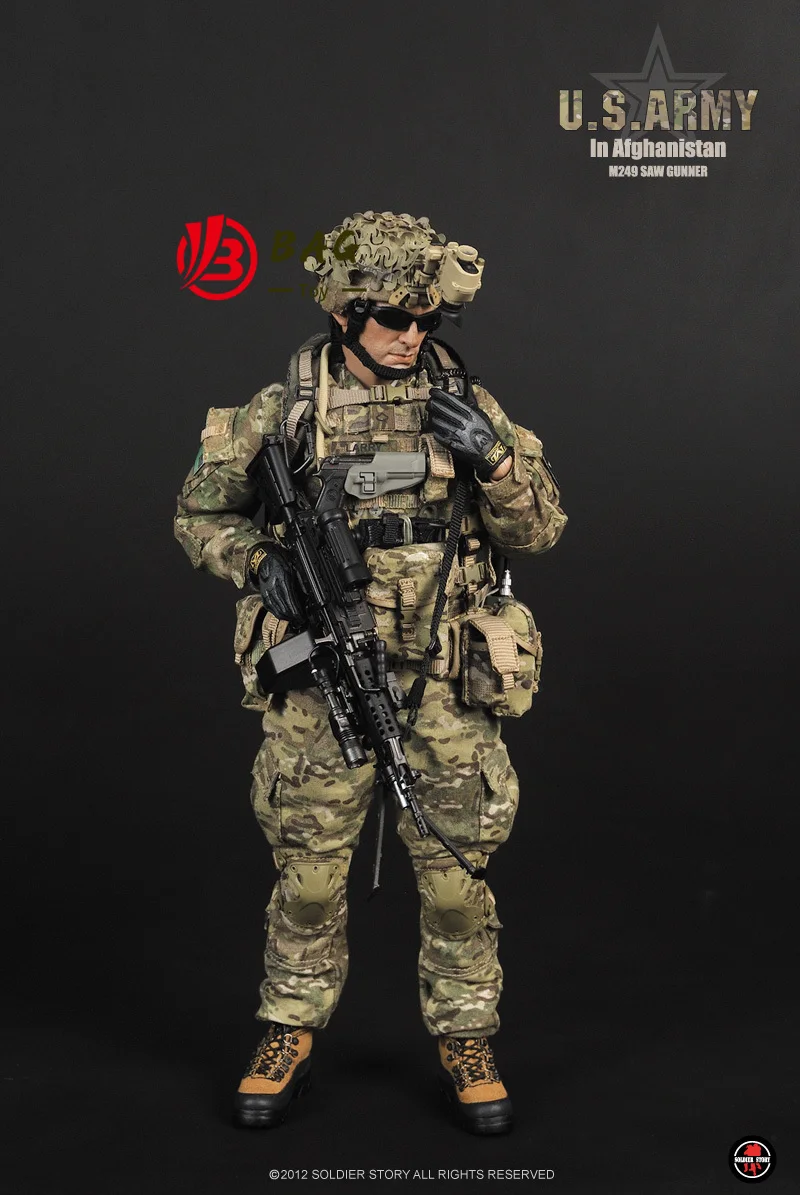 MARSOC M249 액션 피규어: 아프가니스탄 전장의 정밀 재현, 실물급 군사 모델의 진정한 가치