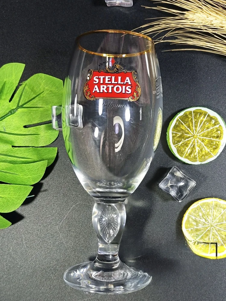 Original  Beer Glasses Highball Glasses 330ml 500ml Imported Food Grade Tempered Glass American Style Macaron Color