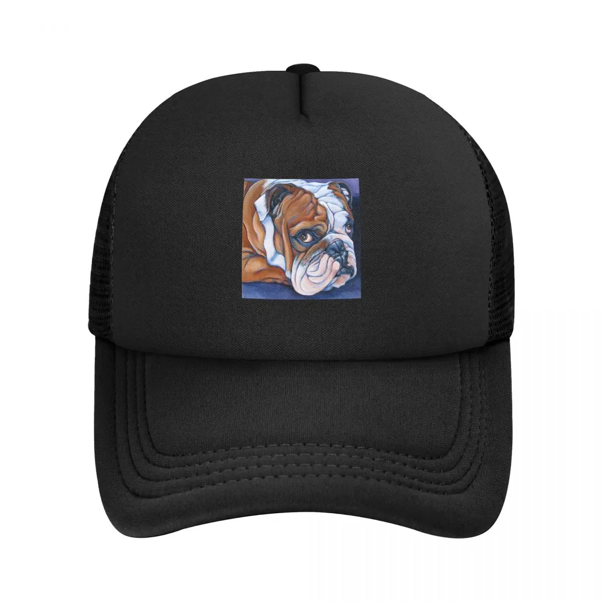 French Bulldog Frenchie Dog Baseball Caps Unisex Snapback Hat Breathable Mesh Sun Gorras Bone