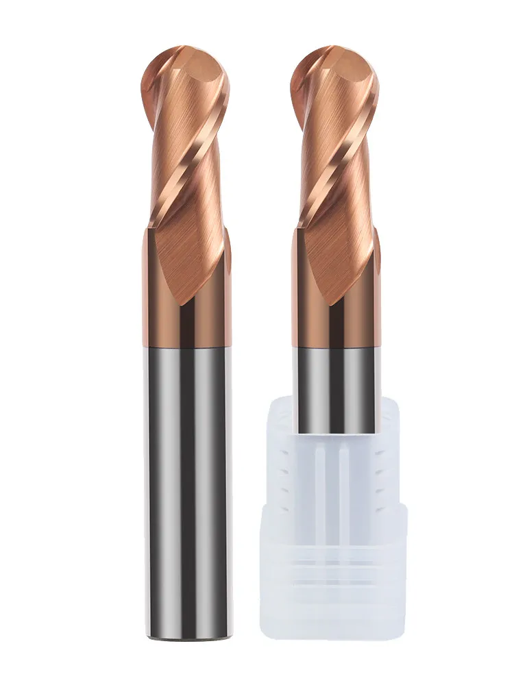 Milling Cutter Alloy Coating Tungsten Steel Tool Cnc Maching Hrc55  Ball Nose Endmills SHAZAM Top Milling Cutter Machine Endmill
