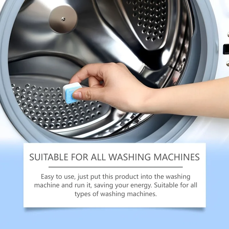 Washing machine cleaner, powerful descaling agent - Deep cleaning of pre-loaders