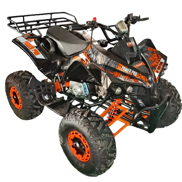 Tao Motor Cheap Farm 110cc 125cc ATV Remorque Quad Bike Chain Drive Customized Kids Automatic 12V 5AH Front Disc+rear Drum 7inch