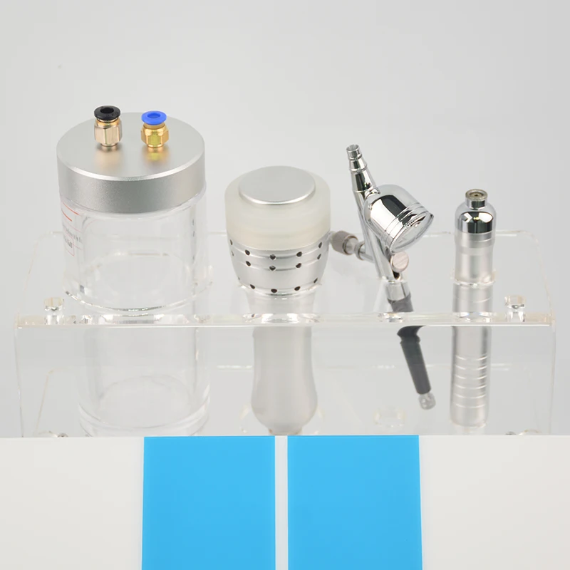 3 in 1 Hydrodermabrasion Facial Machine with Water Oxygen Spray Gun, Cold Hammer Therapy, Anti-Aging Skin Rejuvenation Equipment