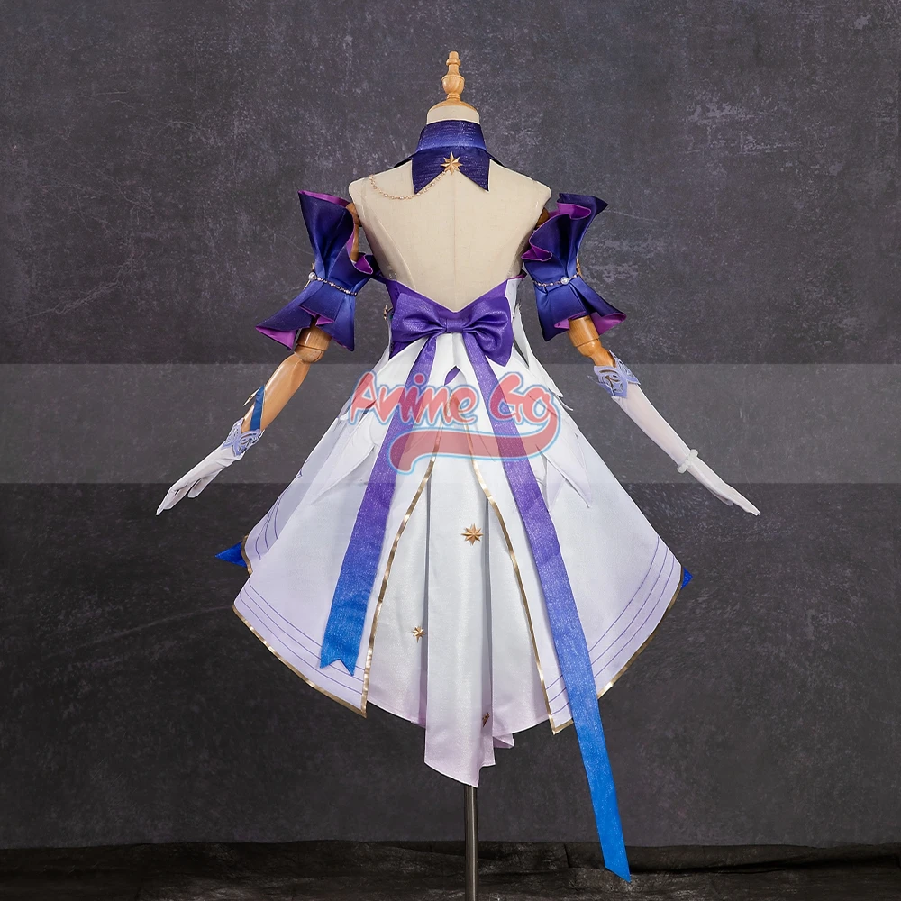 Jogo honkai: star rail robin alice himora cosplay traje sapatos vestido feminino role play roupas de halloween C08843-A