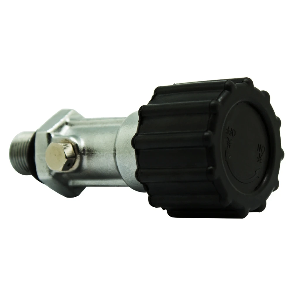 Válvula de mergulho pcp m18x1.5 30mpa, adaptador de recarga de estação de enchimento de ar para cilindro de oxigênio de fibra de carbono, ao ar livre