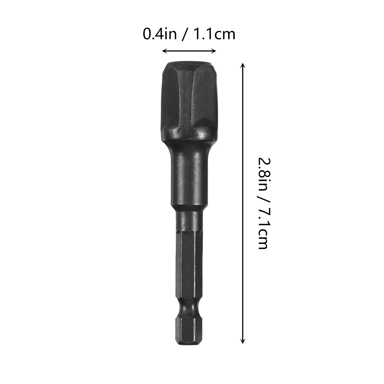 

7Pcs 1 4 3 8 1 2 Inch Socket Adapter Wrench Nut Conversion Drill Screwdriver Tools Black Steel Anti Corrosion Impact Driver