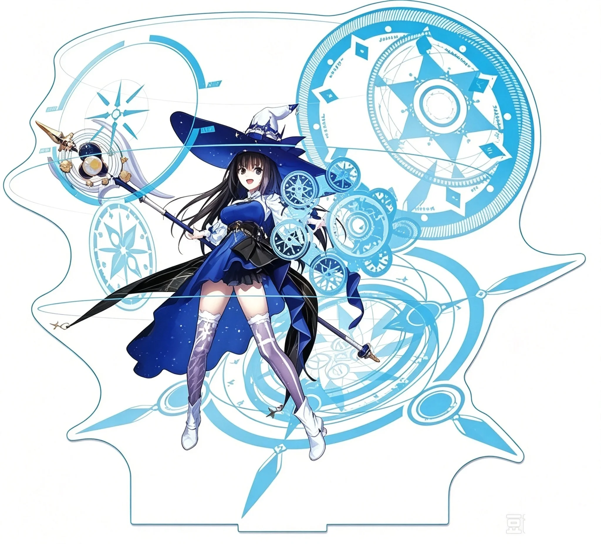 Anime Fate/Grand Order Acrylic Stand Model Bookshelf Decoration Products High Definition Images Bookshelf Decoration Keychain