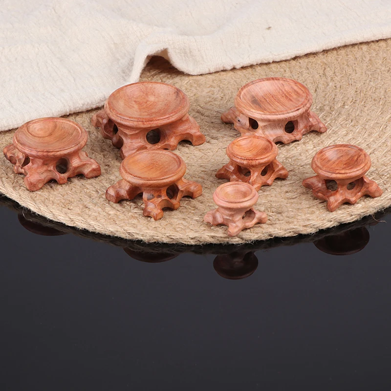 1 pz durevole ramo acido Base espositore in legno per sfera di cristallo sfera globo pietra porta sfera di cristallo decorazioni per la casa