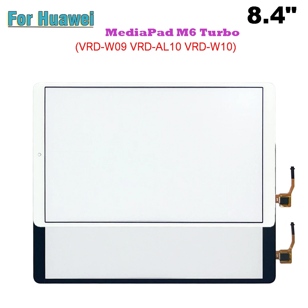 

New For Huawei MediaPad M6 Turbo 8.4 VRD-W09 VRD-AL10 VRD-W10 Touch Screen + OCA LCD Front Glass Panel Replacement