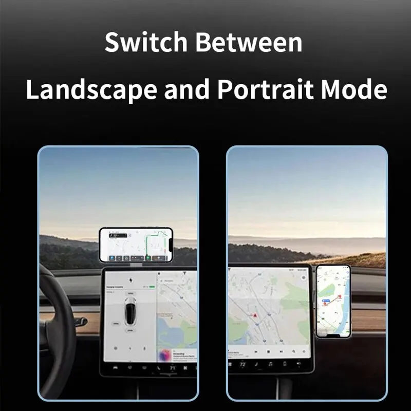 ขาตั้งโทรศัพท์ในรถยนต์ขาตั้งจอเดียวกันแม่เหล็ก Ultrathin จอแสดงผลด้านข้างแบบพับได้ Rollover กล้องอลูมิเนียมอัลลอยด์แบบแบนด้านหลัง