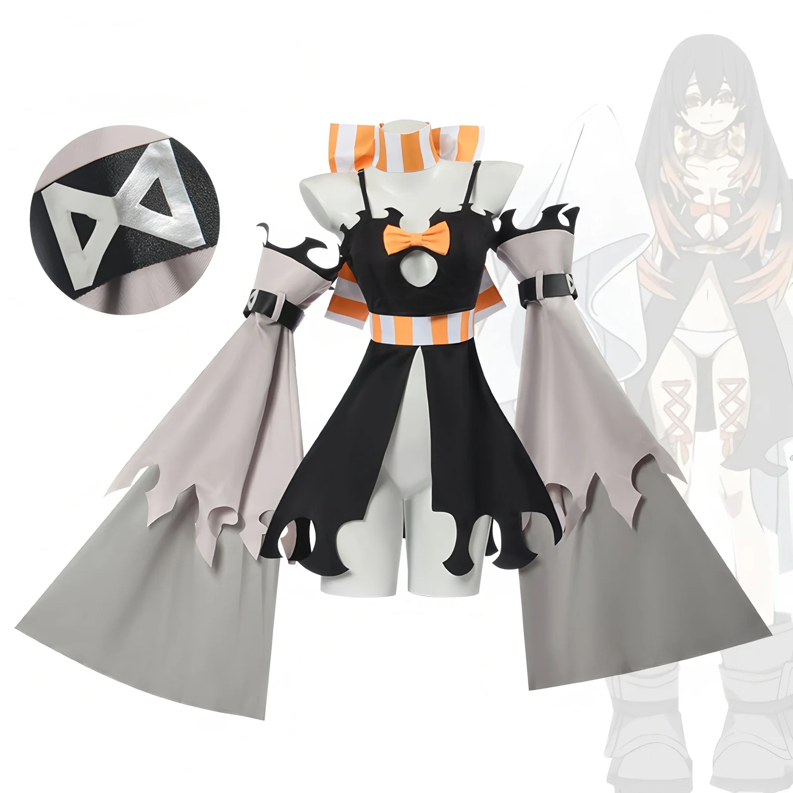 

Костюм для косплея Аниме Гачи Акута Амо, полный комплект, женское платье, сексуальная униформа, одежда для Хэллоуина, карнавала, вечеринки, Комик-Кона