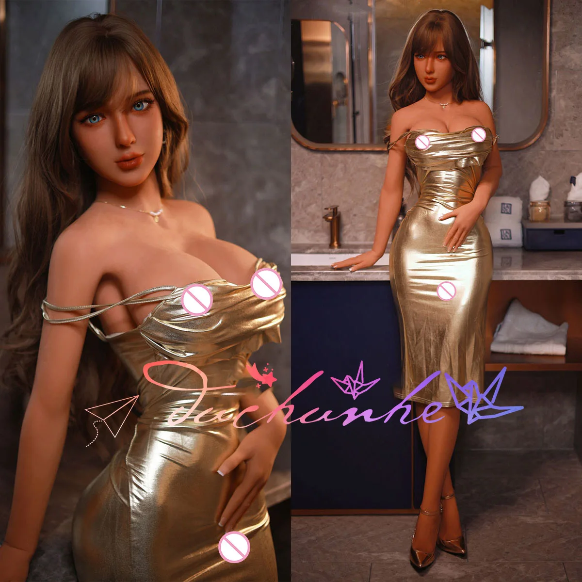 La última muñeca sexual sexy, juguete sexual TPE, suministros para adultos, copa de avión de silicona, chica suave real, mejora de pecho realista, wil