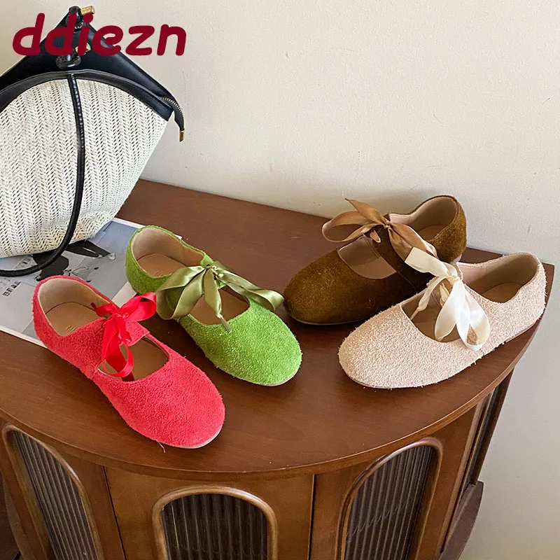 

Модные женские туфли Мэри Джейн на плоской подошве без шнуровки, мягкая женская обувь с круглым носком, женская обувь на плоской подошве с узлом-бабочкой