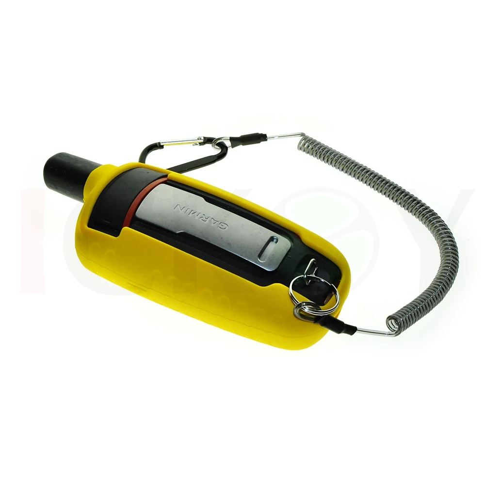 

Bump Protective Case+Retractable Stretch Coiled Lanyard Rope for Garmin GPSMAP 64x 64sx 65 65sr 64st 64sc 62csx 62st 62s 63 62sc