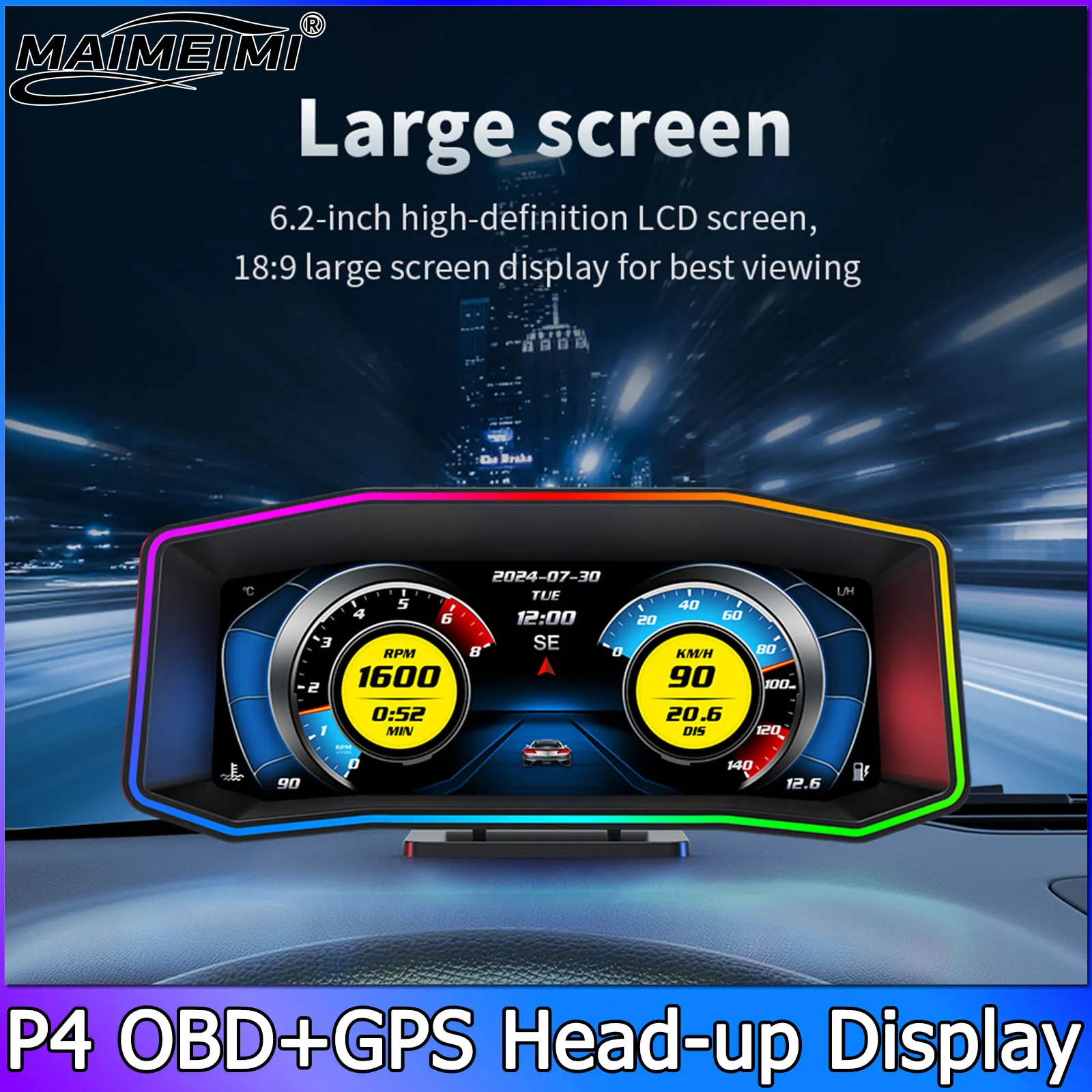 P4 Hud With Alarm G… - image