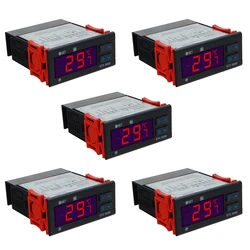 New 5X STC-9200 Digital Temperature Controller Thermoregulatorre With Frigeration Defrost Fan Alarm Function AC 220V