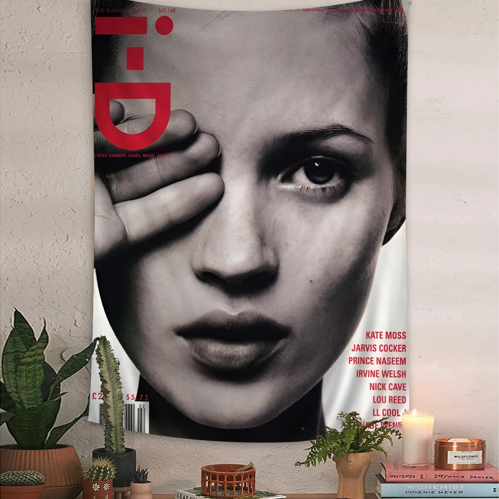 

K-Kate M-Moss DIY Wall Tapestry For Living Room Home Dorm Decor Wall Art Decor