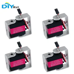 RDS3218 20KG dual-axis digital servo with U bracket, adjustable angle, IP66 waterproof metal gear for remote control robots