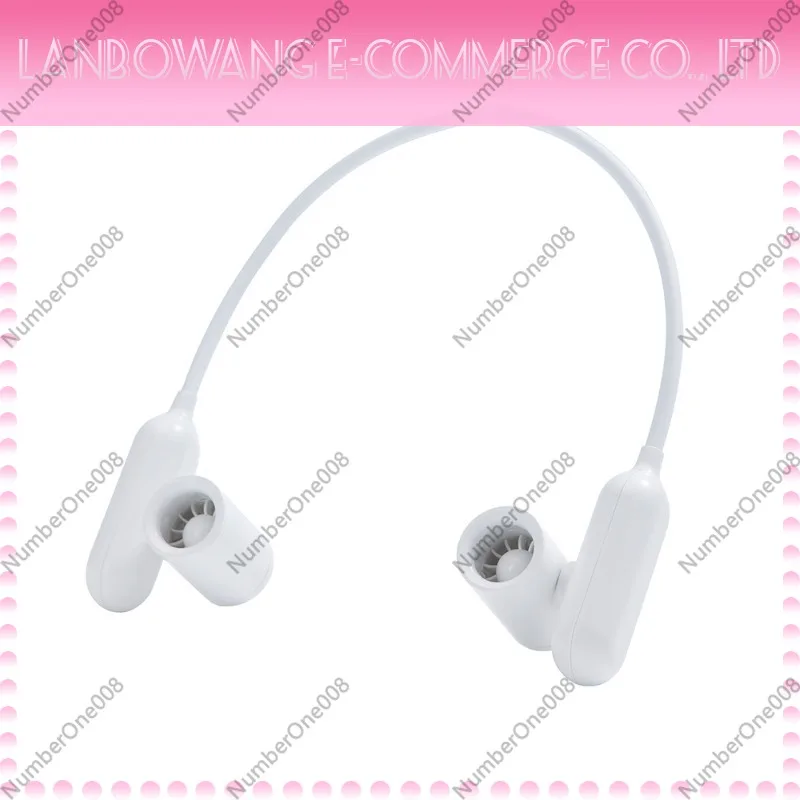 USB Rechargeable Hanging Neck Fan Mini Portable Personal Neck Fan for Outdoor Sports Travel Hands Free Cooling