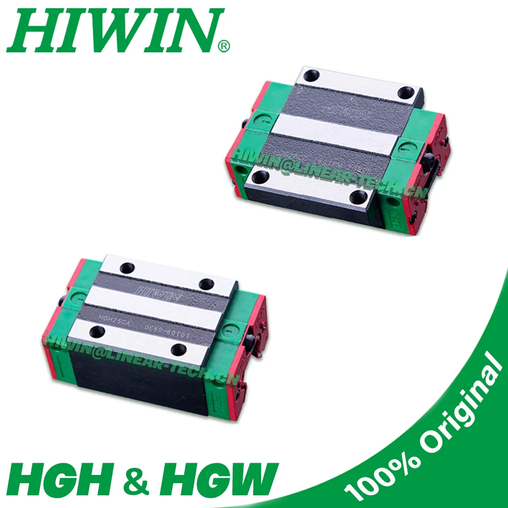 

Genuine HIWIN HGH15CA HGH20CA HGH25CA HGH30CA Linear Guide Slide Block HGW15CC HGW20CC HGW25CC HGW30CC for Linear Guide Rail CNC