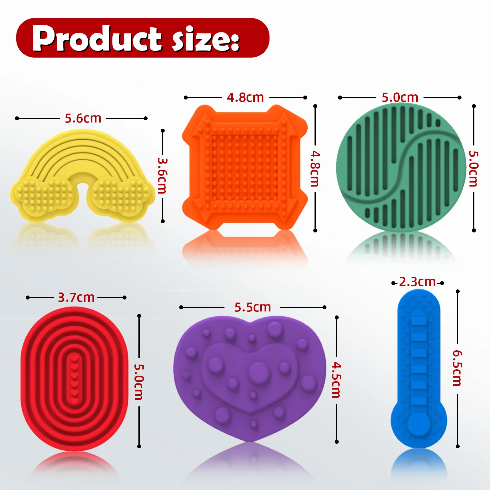 Moda creativa Bestseller Nueva moda creativa Piedra sensorial Tendencia Descompresión Textura de silicona suave Piedra sensorial