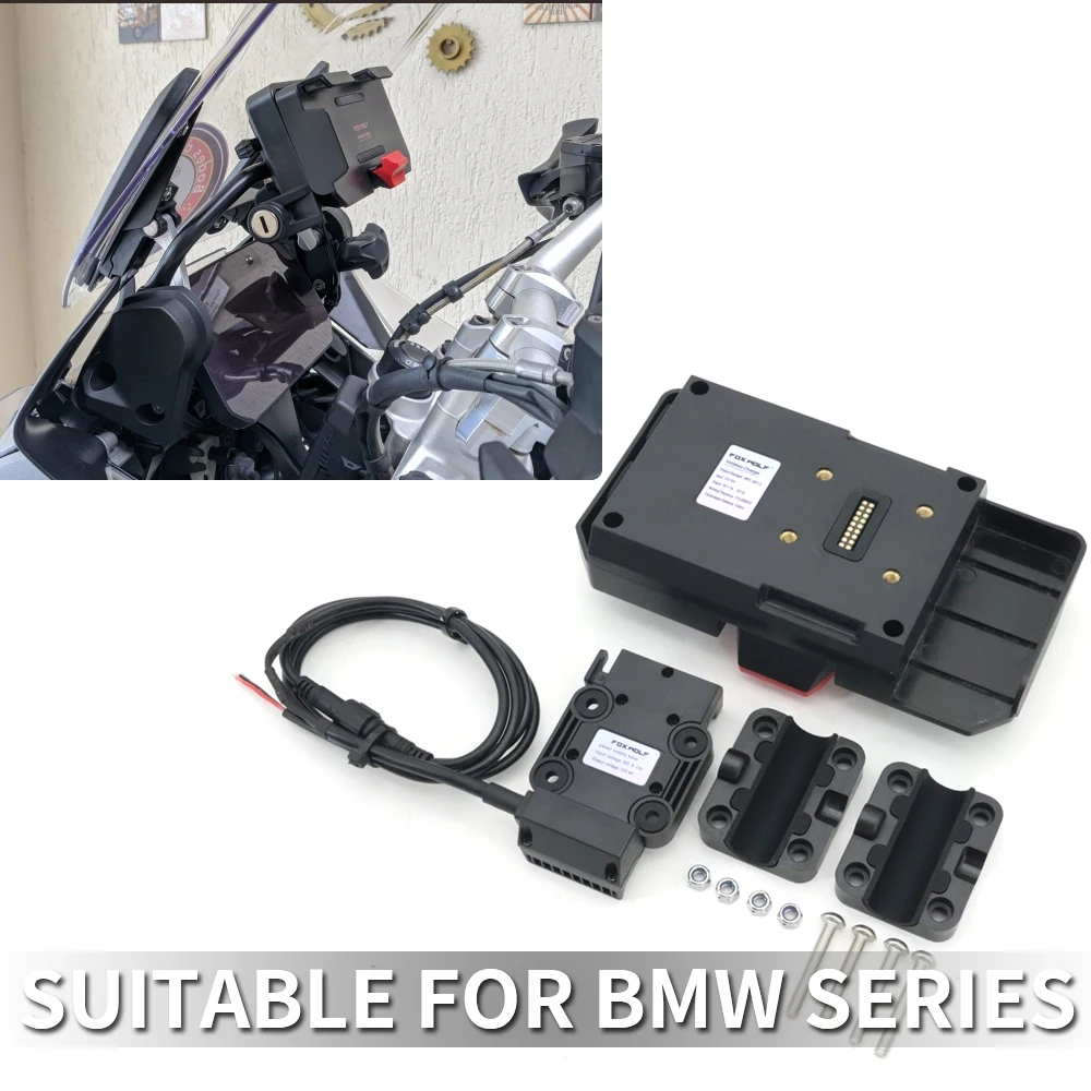 

Mobile Phone Motorcycle Navigation Bracket Wireless Charging Support For R1200GS F800GS ADV F700GS R1250GS CRF1000L F850GS ADV