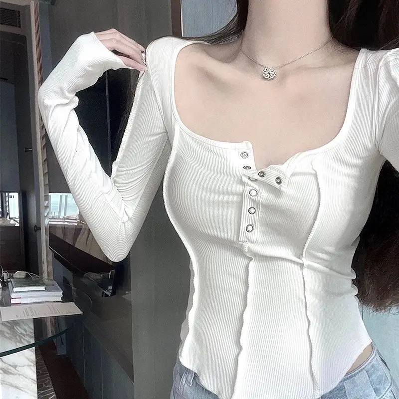 البلوزات لاعبا البلوفرات امرأة تريكو الثلوج الياقة المدورة الرياضة لعبة الشارع الشهير الأداء النشط تنفس الخريف صالح #2