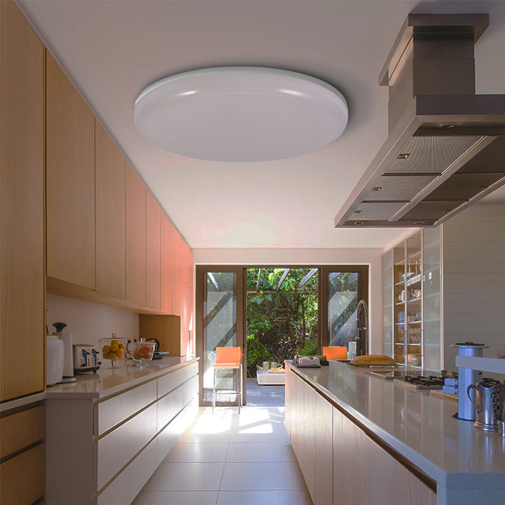 lampara led techo plafon led de techo 220V luz ambiente para la decoración, Dormitorio, baño, cocina, accesorio de iluminación interior, 15W, 20W, 30W, 50W,lamparas de techo