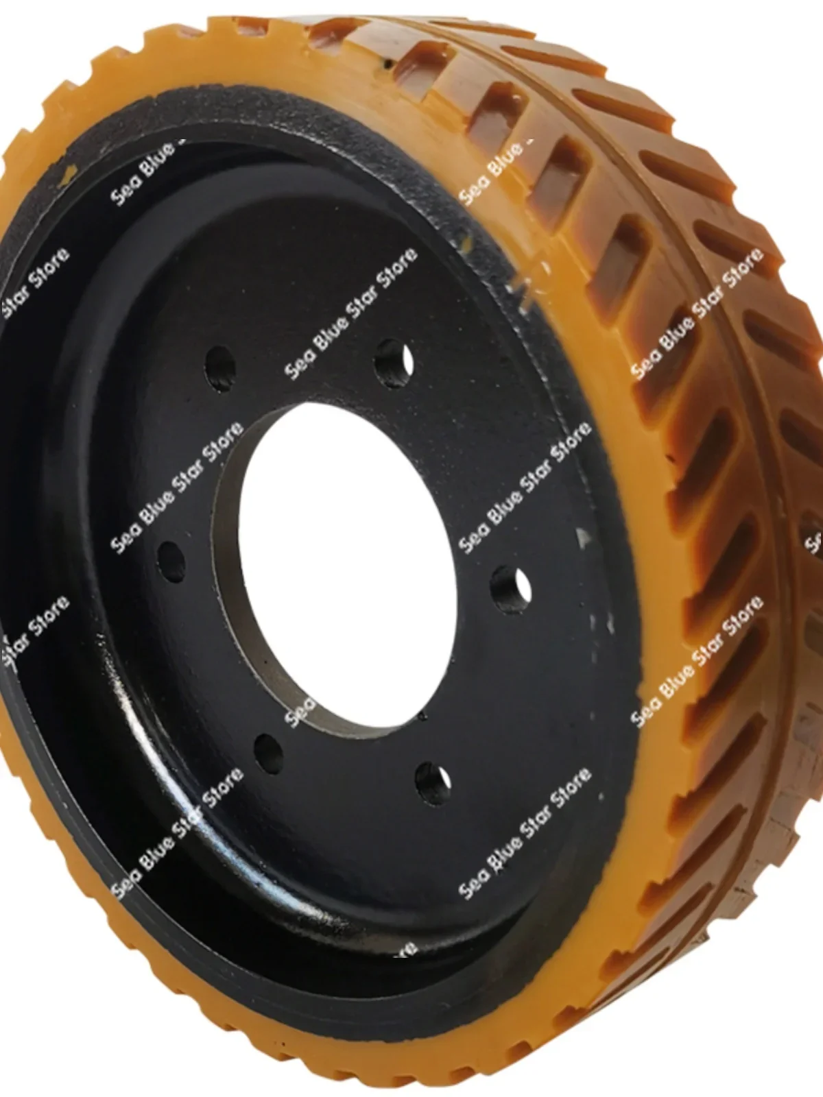 AGV Drive Wheel Polyurethane Pu Rubber Robot CNG11568 Inch Custom Double Row Wheel Universal Caster