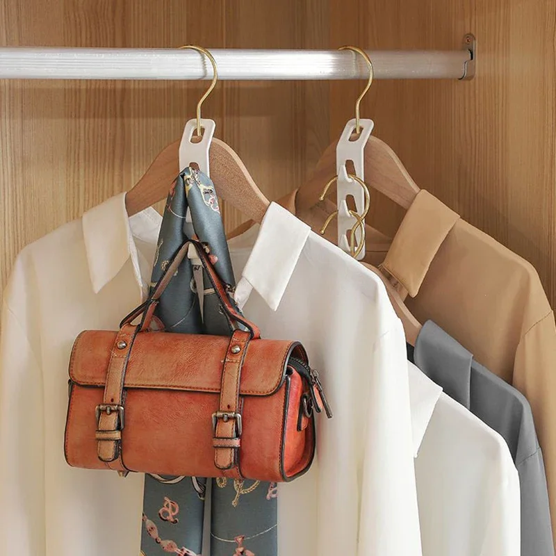 Antislip Clothes Hanger Closet Organizer Storage Rack Holder Connection Hook Home Wardrobe Space Save Clothes Hanger