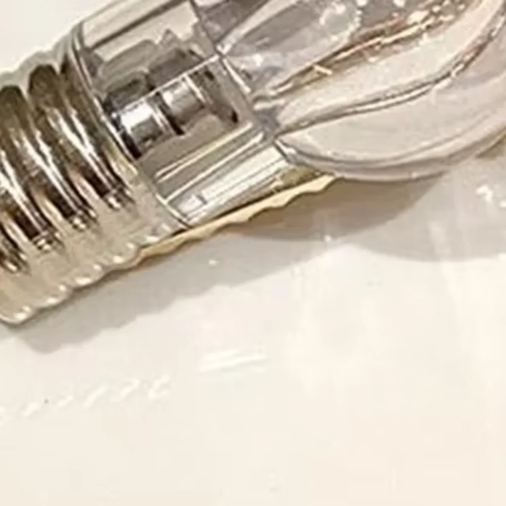 New Luminous Luminous Hairpin Party Hairpins Simulation Light Bulb Side Clip Bulb Shape Hairpin Girls Wear