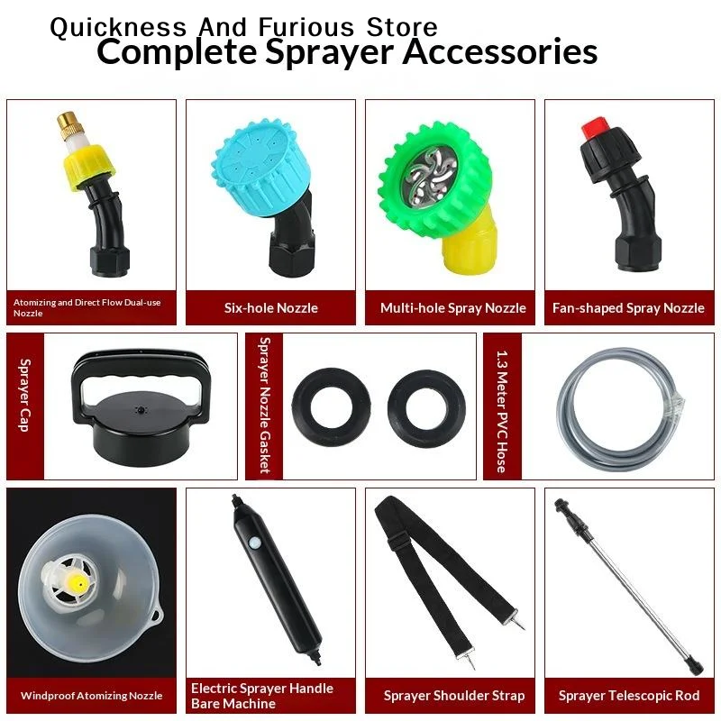 【TO】Electric Sprayer Accessories Stainless Steel Telescopic Spray Bar Multi-Hole Nozzle Gasket Extended Water Hose Universal