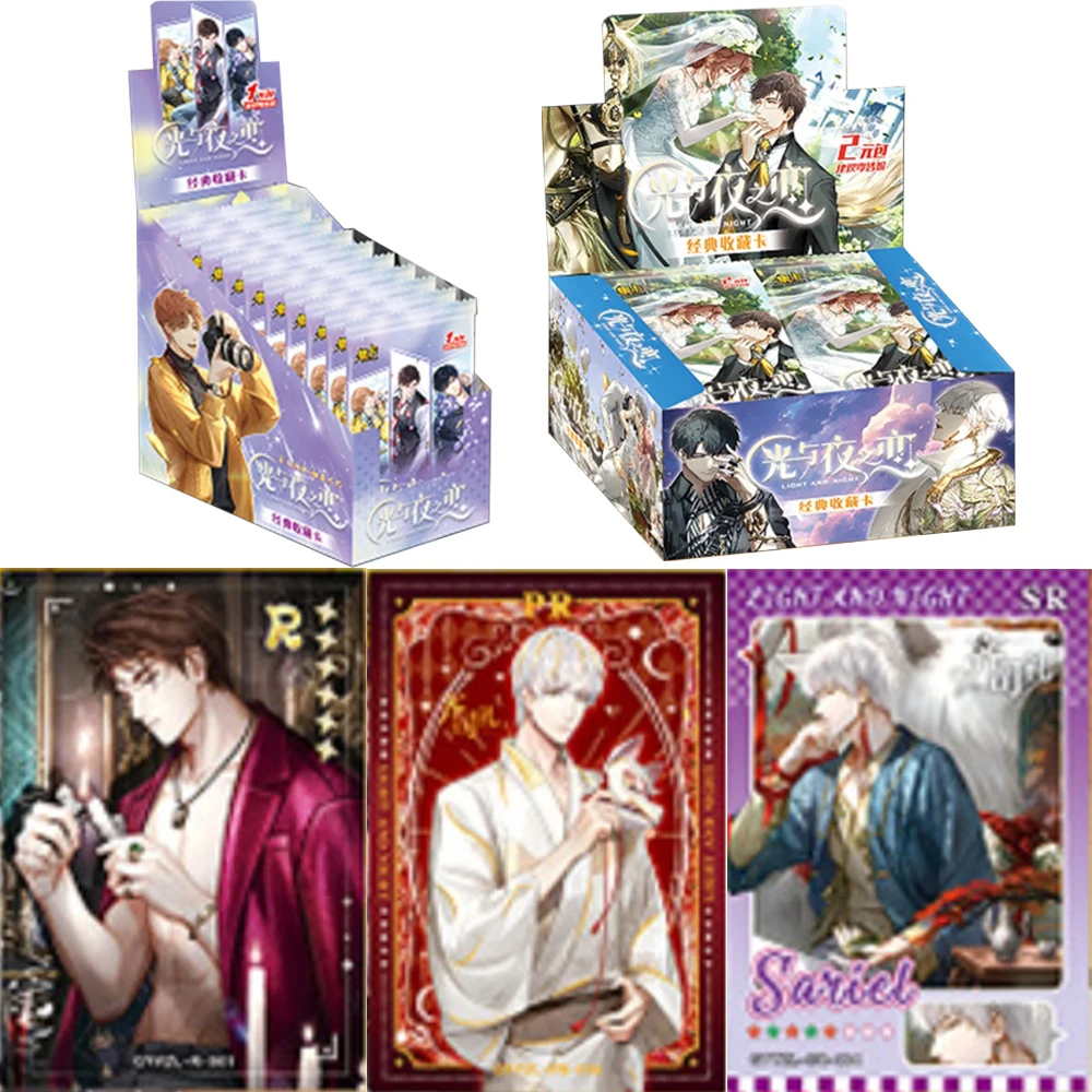 Light and Night Romance Card Lu Chen Xiao Yi Qi Sili Xia Mingxing Anime Games Peripheral Collection Card Toy Gift